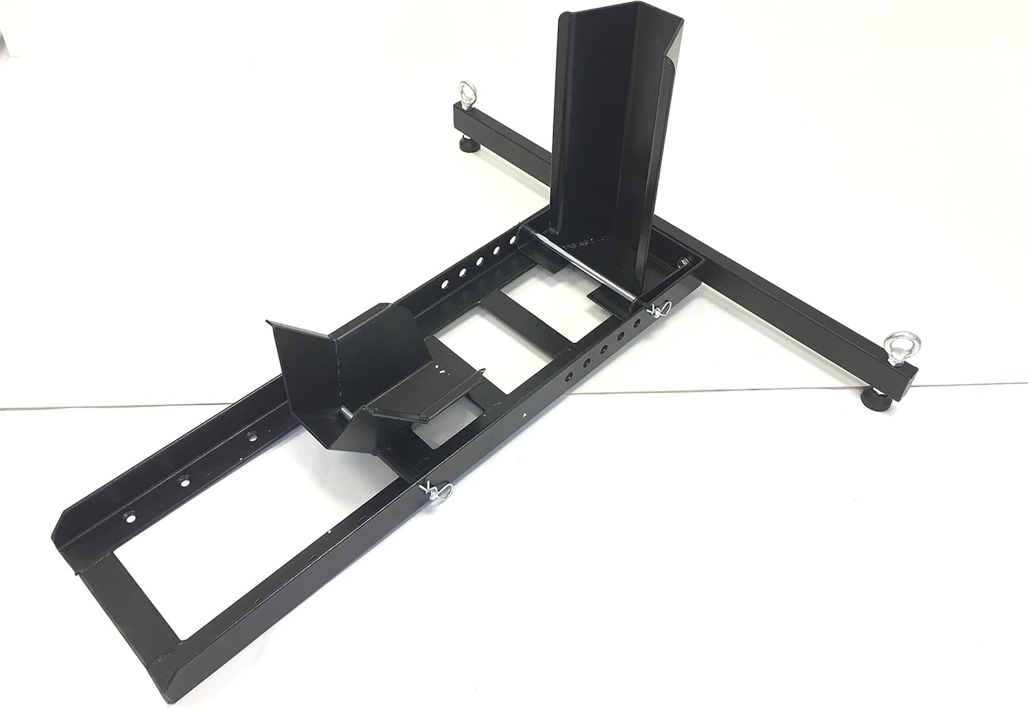 MaxxHaul 70271 Adjustable Motorcycle Wheel Chock Stand Heavy Duty 1800lb Weight Capacity: Automotive