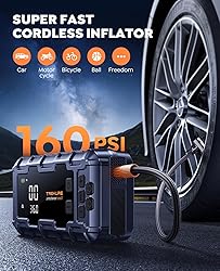 TREKURE 10-in-1 Car Battery Jump Starter with Air