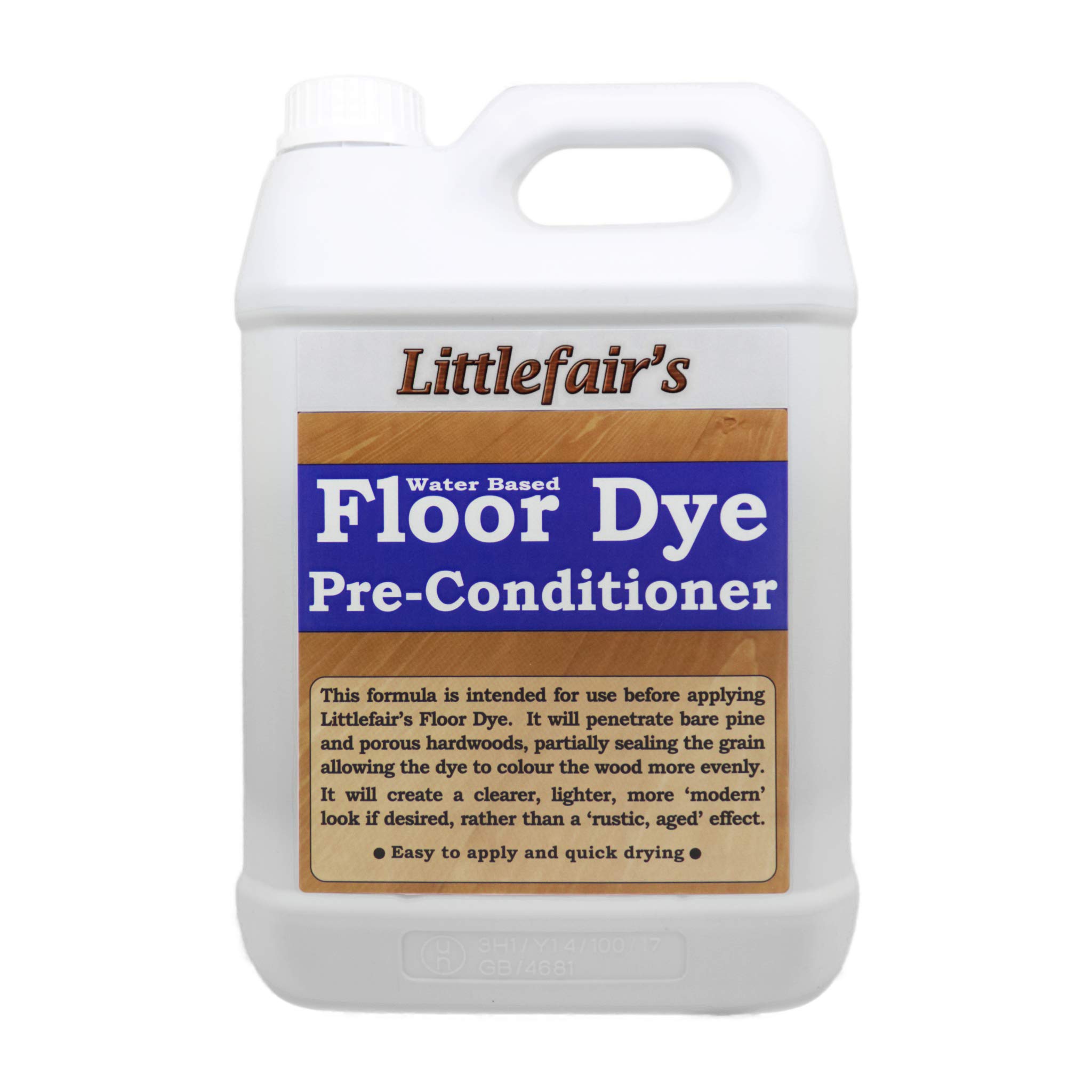 Littlefair's | Floor Dye Pre-Conditioner | Water Based | Indoor | Multi-Purpose | 2.5ltr — image 1
