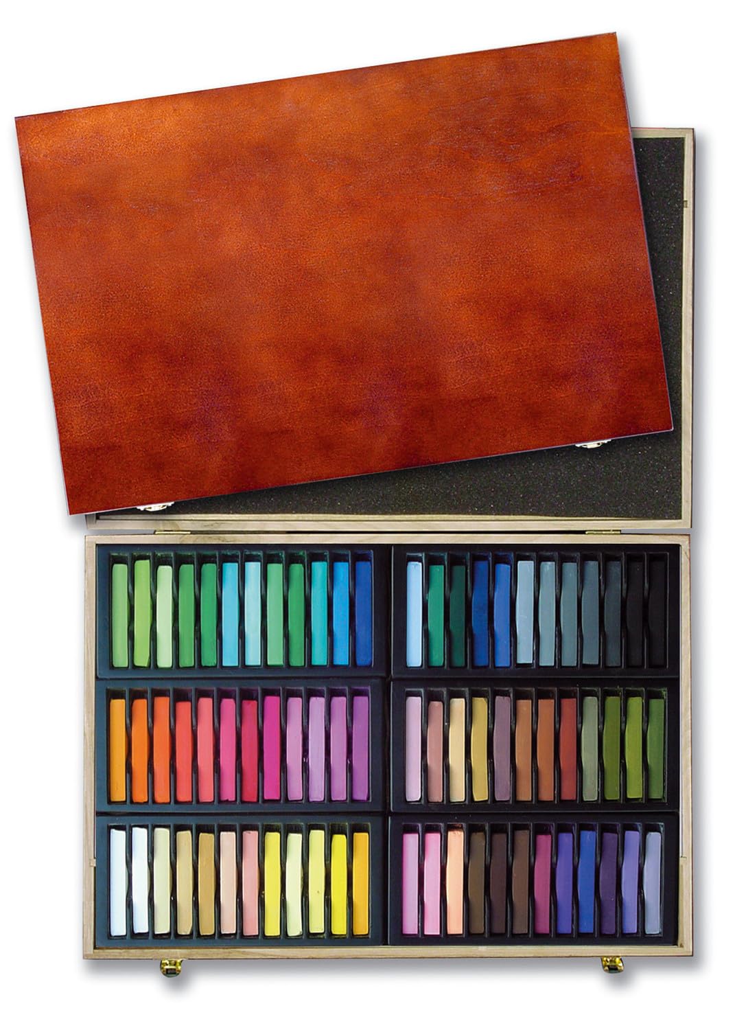 Mungyo Set of Assorted Dry Pastels Medium Set of 72 Pieces