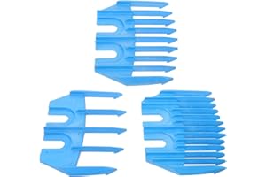 Roleader Plastic Sheep Shears Guide Attachments Set 5/9/13 Teeth with Comfortable Grip for Electric Lamb