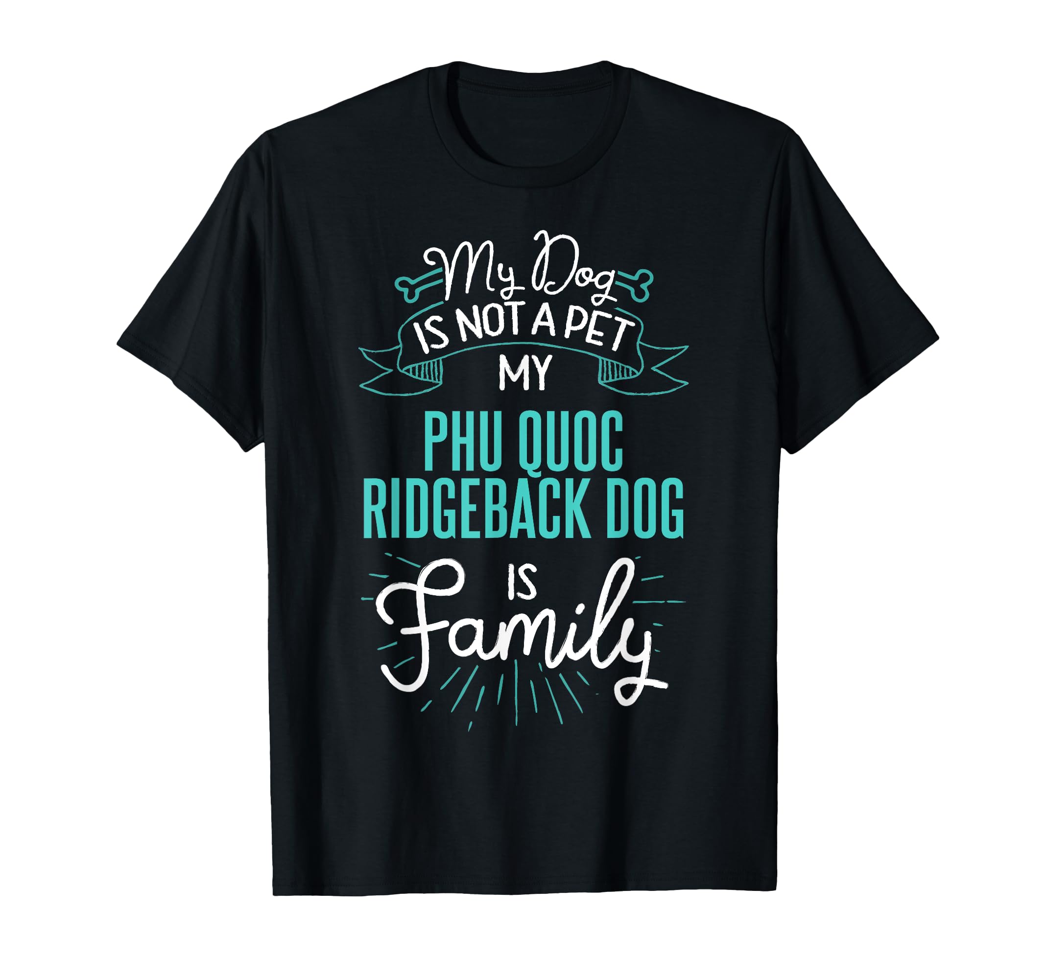 Cute Phu Quoc Ridgeback Dog Design Family Dog Gift for Women T-Shirt