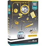 Ozobot Evo Educator Entry Kit - BLE Coding Robot & Teacher Training in 2 Ways to Code - STEM & STEAM for Grades K–12 (White)
