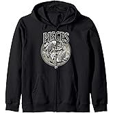Zodiac Sign Pisces Zip Hoodie