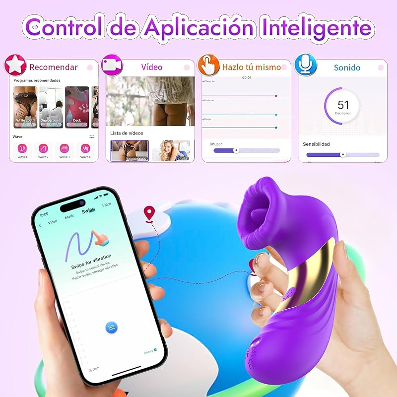 Vibrador Mulher Brinquedos Eróticos Sexo Casal, 10 Modos Pro 2 Feminino Ponto G Suctor de Clitóris. Vibração Feminina Vibrador Clitoral — foto 7 de 7