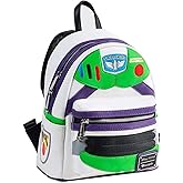 Loungefly Toy Story Buzz Lightyear Faux Leather Womens Double Strap Shoulder Bag Purse