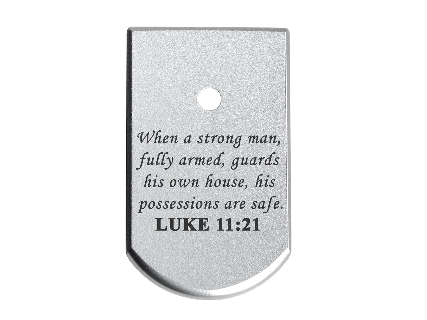 Beretta 92 96 INOX Magazine Base Plate Silver - Choose Your Design