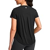 G Gradual Women's Workout Tops Short Sleeve Lightweight Athletic Yoga Running Shirts Loose Fit Quick Dry Gym T-Shirts