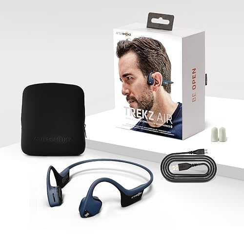 AfterShokz Air Open Ear Wireless Bone Conduction Headphones