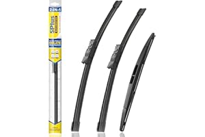 5 PLUS® Silicone Windshield Wiper Blades Replacement for 2023 2022 2021 2020 2019 SUBARU Ascent Wiper Blades(Set of 3),Automo