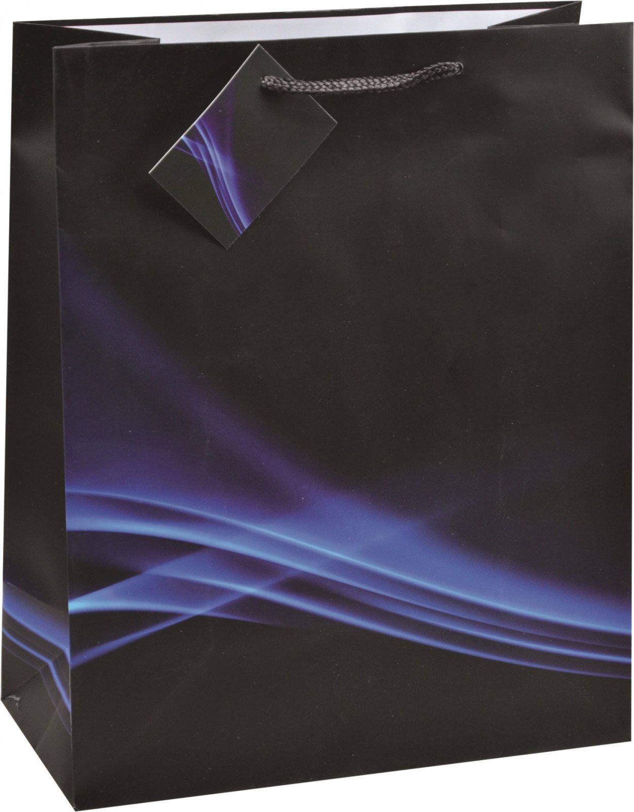 TSI 85013 Gift Bags Business Wave, Pack of 12, Size: Medium (7 x 4 x 9 inch), 85013-A