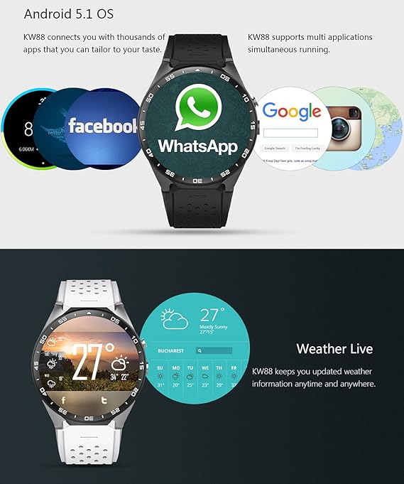 vapor kw88 smart watch