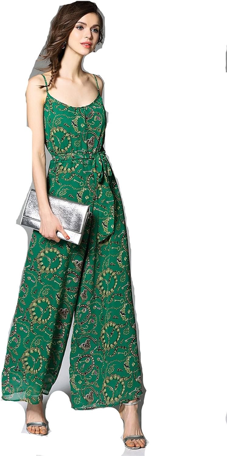 women's chiffon jumpsuits