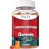 Lumbrokinase Supplement 40mg Gummies – Advanced Proteolytic Enzymes, Non-GMO, Gluten-Free, Easy-to-Take Format, Delicious & Convenient Chews for Daily Wellness, Mobility & Active Living, 60 Gummies