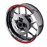 MC MOTOPARTS 17 inch Wheel Rim Stickers Decals AA02