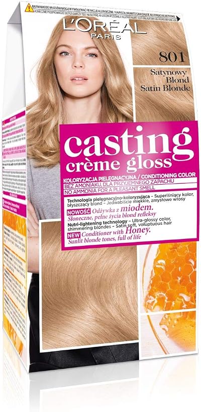 L’Oréal Paris Casting Crème Gloss 801 Satin Blonde Hair Colour