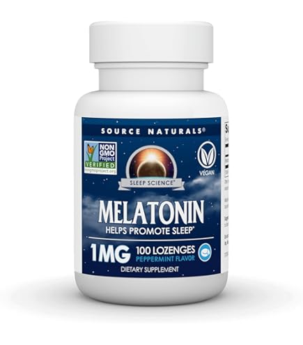 Amazon.com: Source Naturals Melatonin, Helps Promote Sleep* - 5 mg