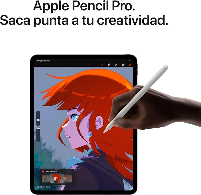 iPad Pro de 11″ (M5): Pantalla Ultra Retina XDR, Vidrio nanotexturizado, cámara Frontal de 12 Mpx en Horizontal y cámara Trasera de 12 Mpx, Wi-Fi, 2TB — Plata