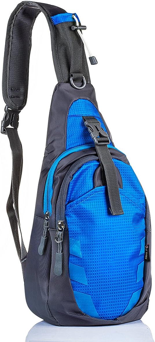 LC Prime Sling Bag Chest Shoulder Unbalance Gym Fanny Backpack Sack Satchel Outdoor Bike