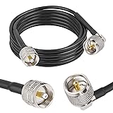 MOOKEERF CB Coax Cable - RG58 UHF PL-259 Male to