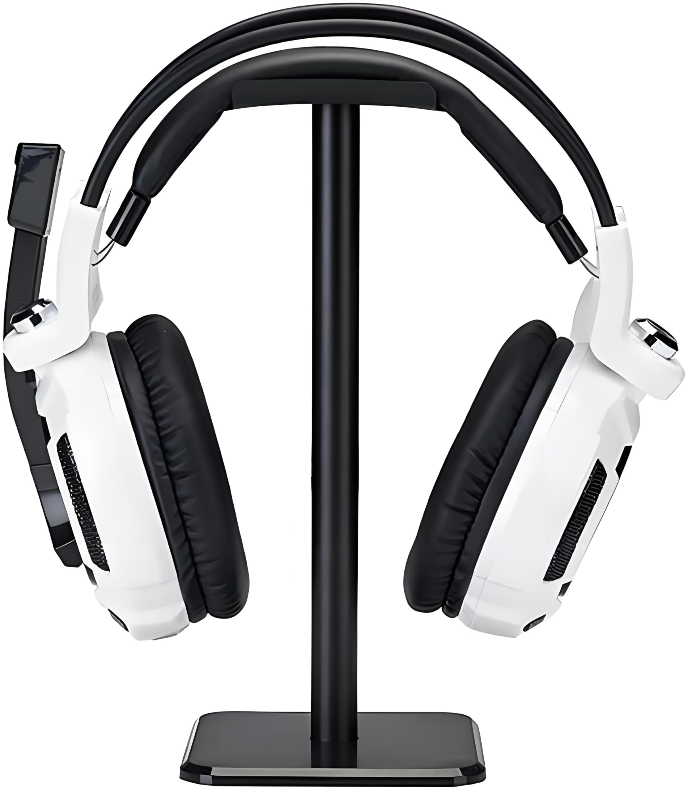 Photo 1 of Headphone Stand, Universal Aluminum Metal Holder for AirPods Max, HyperX Cloud II, Xbox One, Turtle Beach, Sennheiser, Sony, Bose, Beats PC Gaming Headset Display & Bluetooth Headphones (Black)