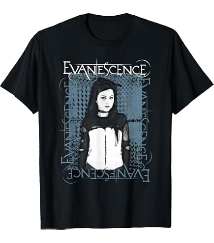 Amazon.com: Evanescence E Band Logo Adult Black Short Sleeve T