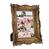 PHAREGE 5x7 Vintage Bronze Picture Frame, 5 by 7