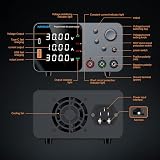 NANKADF DC Power Supply Adjustable 30V 10A with Encoder USB Fast Charge view 6