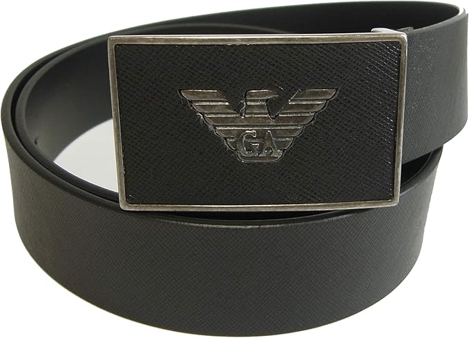 Amazon エンポリオアルマーニ ベルト メンズ ブラック A 2729f 並行輸入品 ベルト 通販