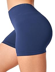 YEOREO Workout Scrunch Shorts Women V Back Gym Butt