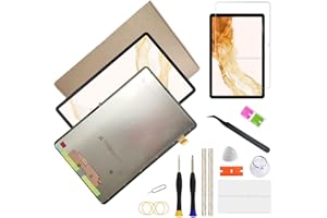 MFLDSFLHM tab s8 Touch Screen Replacement LCD Display Parts for Samsung Galaxy tab s8 X700 X700u X706 11.0 Inches with tab s8 Screen Protector Glass [not fit for Galaxy tab s8 Plus X800 Version]