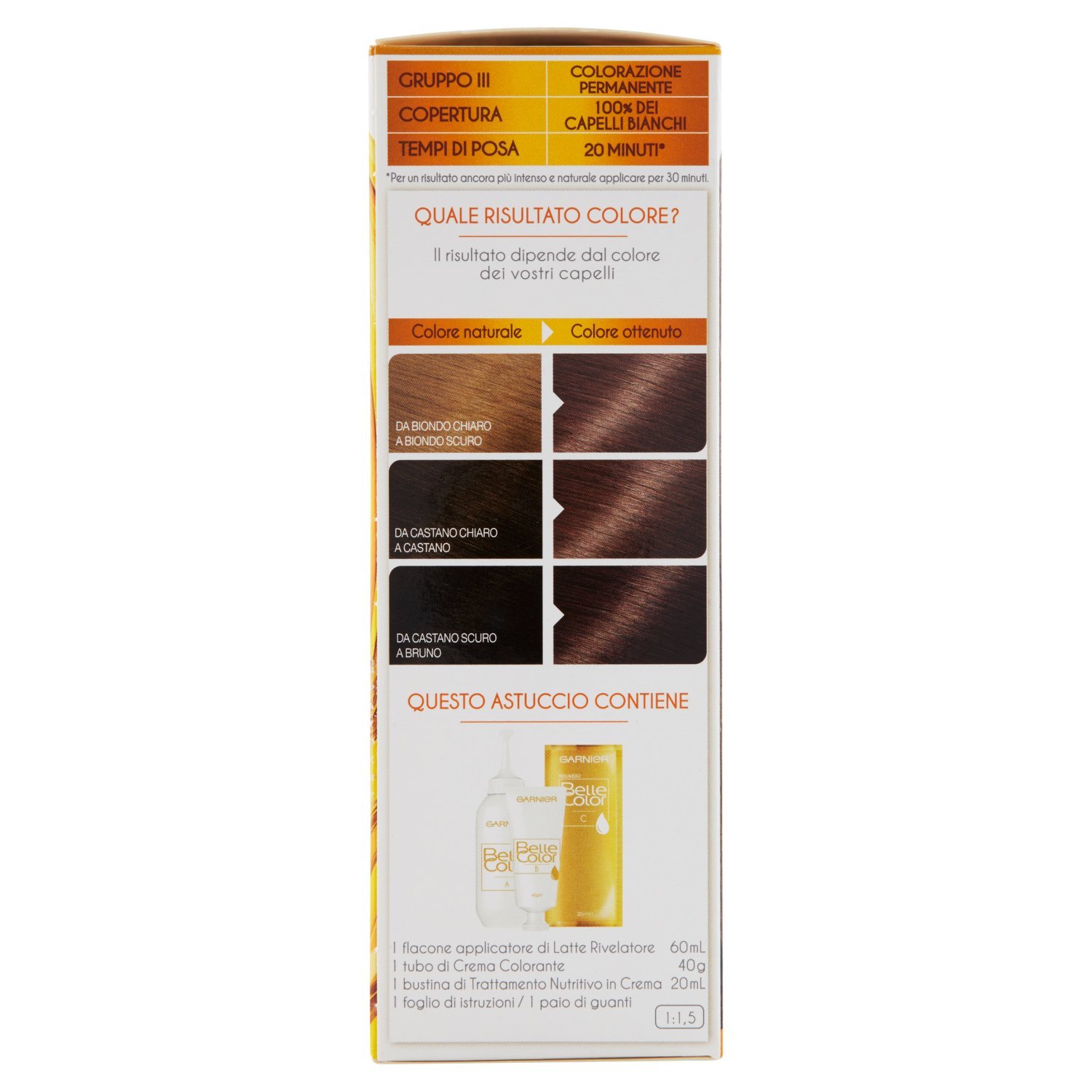 Belle Color 20 Castano Chiaro Naturale Dyes For Hair