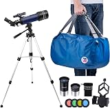 BEBANG Telescope for Astronomy 70mm 400/70 Pro Refractor with Tripod Phone view 5