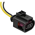 269 Motorsports 2 Pin Pigtail Plug Wiring Connector Fits Passat Golf R8 A3 A4 A6