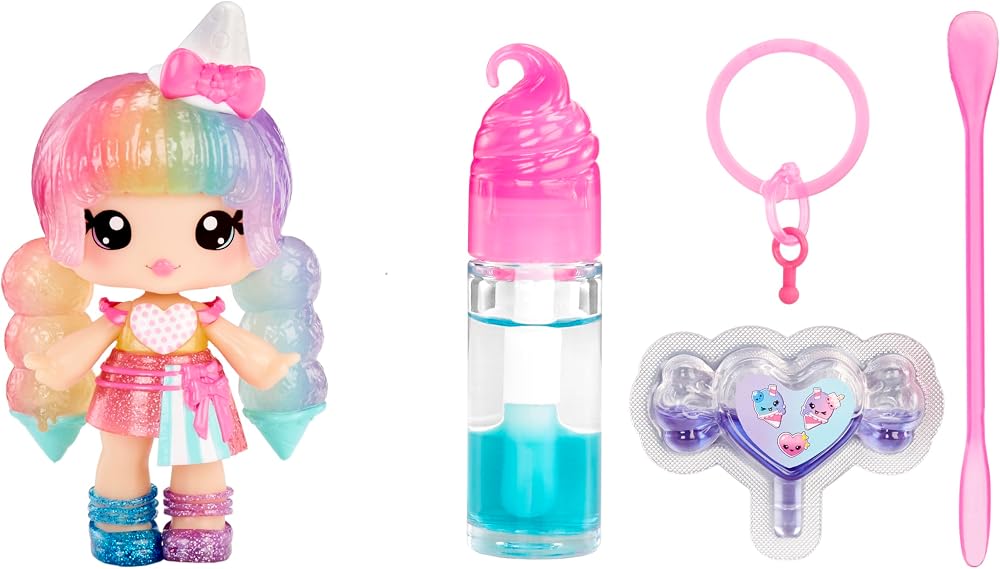 Yummiland Lip Gloss Doll Mystery Color Change Stephie Snowcone