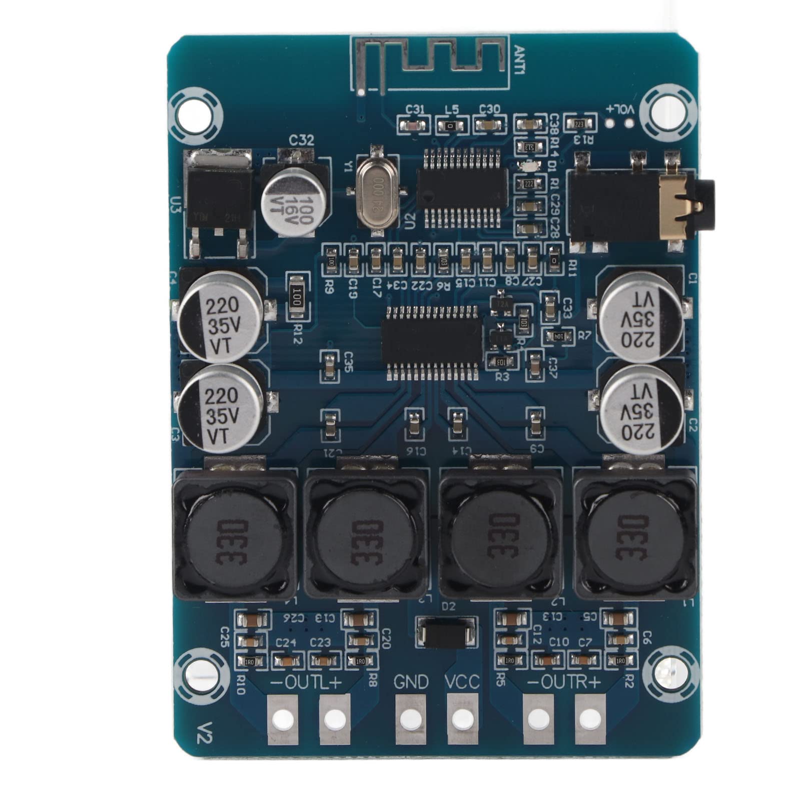 Hilitand TPA3118 30W+30W 8V~26V DC Digital Amplifier Board Dual Channel Bluetooth Audio Receiver