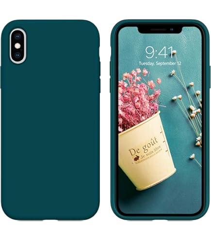 JETech Case for iPhone Xs and iPhone X, Non-Yellowing Shockproof