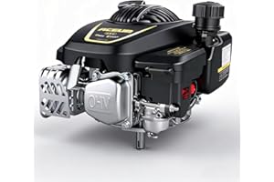 Aceup Energy 4.4HP 173cc Gas Engine Vertical Shaft, 4-Stroke Gas Motor with Primer for Lawn Mower