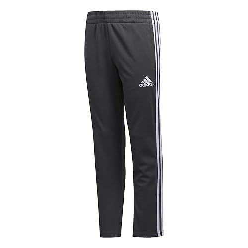 Adidas Boys' Tapered Trainer Pant, Grey Five, Large (14/16)