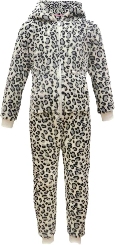 white fluffy onesie child