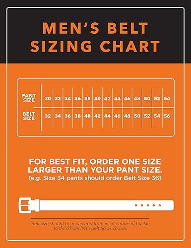 Leather Belts Belt Size Chart Mens Leather Men's Belt, Custom Belt