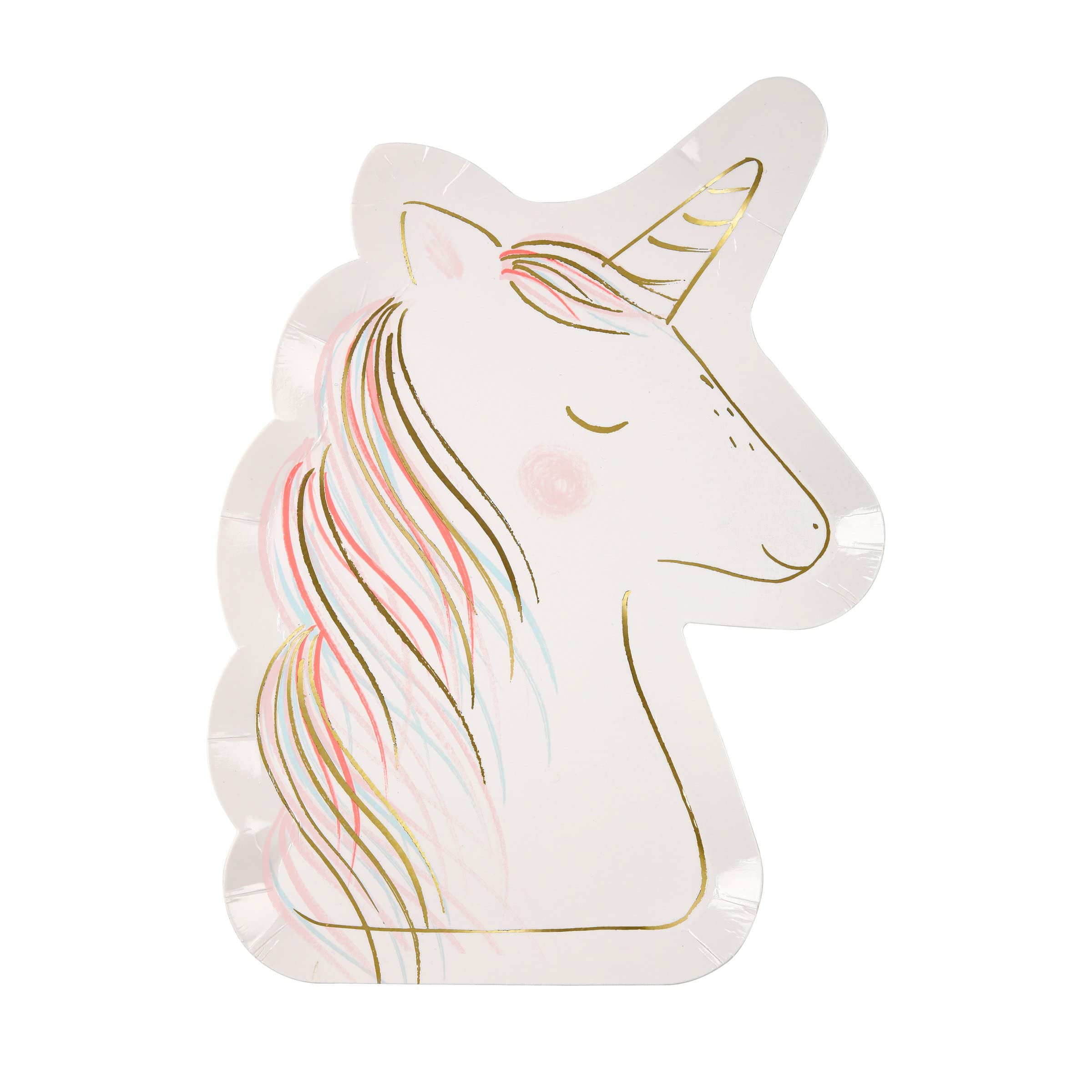 Meri Meri Magical Unicorn Plates (Pack of 8)
