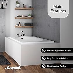 Jacuzzi SIGNATURE Acrylic Oval Drop-In