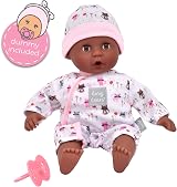 John Adams Tiny Tears Teeny Baby 30 cm Soft Bodied Doll Pink view 4