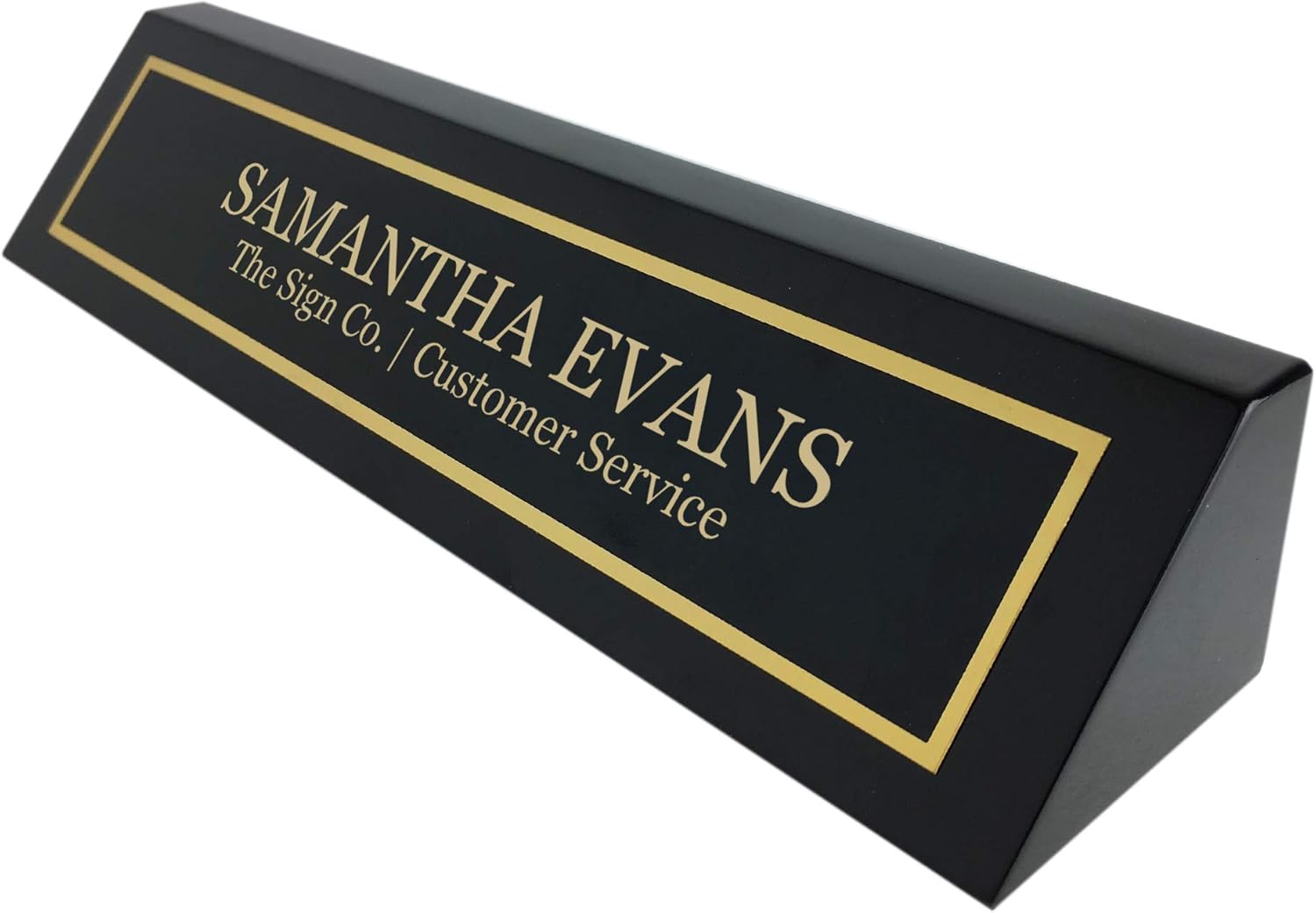 Personalized Business Desk Name Plate Office Name Plate