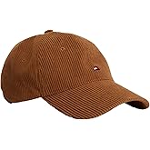 Tommy Hilfiger Mens Tommy Hilfiger Hats for Men | Corduroy Logo Adjustable Baseball Cap