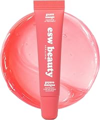 ESW Beauty Guava Mango Smoothie Lip Gloss & Hydrating Treatment for Lips | Light Pink Tint & Glossy Finish with Shea Butter &