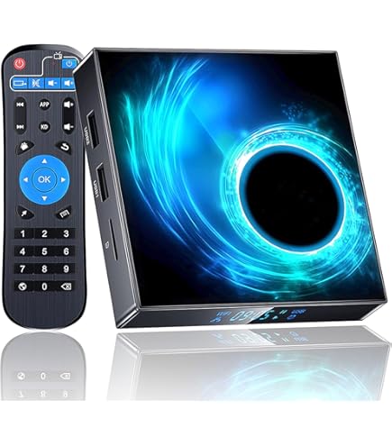 Amazon.com: Android TV Box 4GB RAM 128GB ROM, 2025 Android