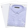 Premier Pak Clear Sealable Poly Bags with Suffocation Warning, (12 x 18) 200 count, Tamper Proof Easy Self Sealable, Durable, Clear Plastic Poly Shirt, Jean, Clothing Packing Storing Shipping Bags