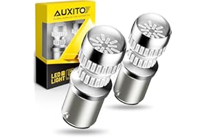 AUXITO 2026 Upgraded 1157 Tail Lights Brake Lights LED Bulbs Red, 400% Super Bright 2357 2057 7528 BAY15D LED Replacement Lig